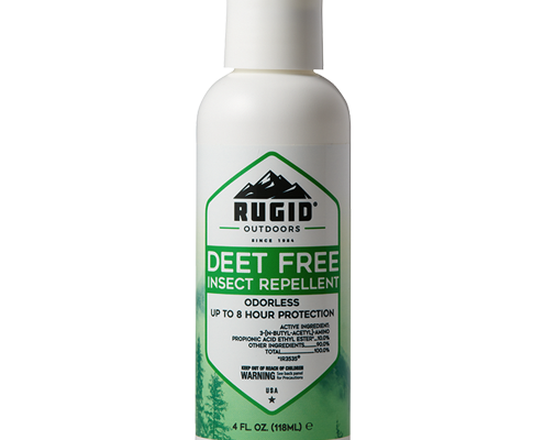 4oz rugid deet free insect repellent