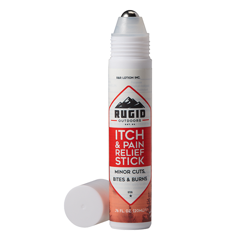 0.76 fl oz rugid itch and pain relief stick