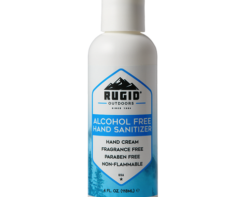 4 rugid alcohol free sanitizer