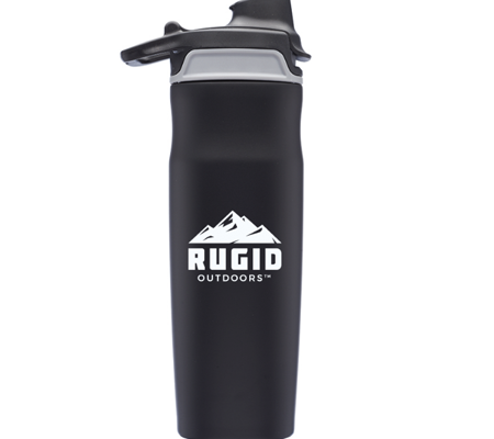 rugid stainless steel travel mug