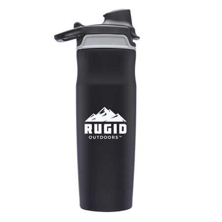 rugid stainless steel travel mug